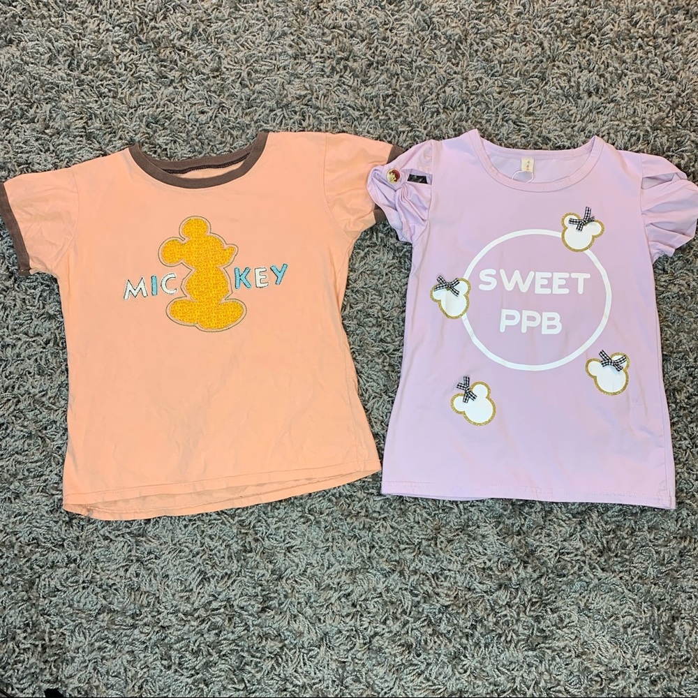 Mickey Mouse girl shirt size 8-9 T
